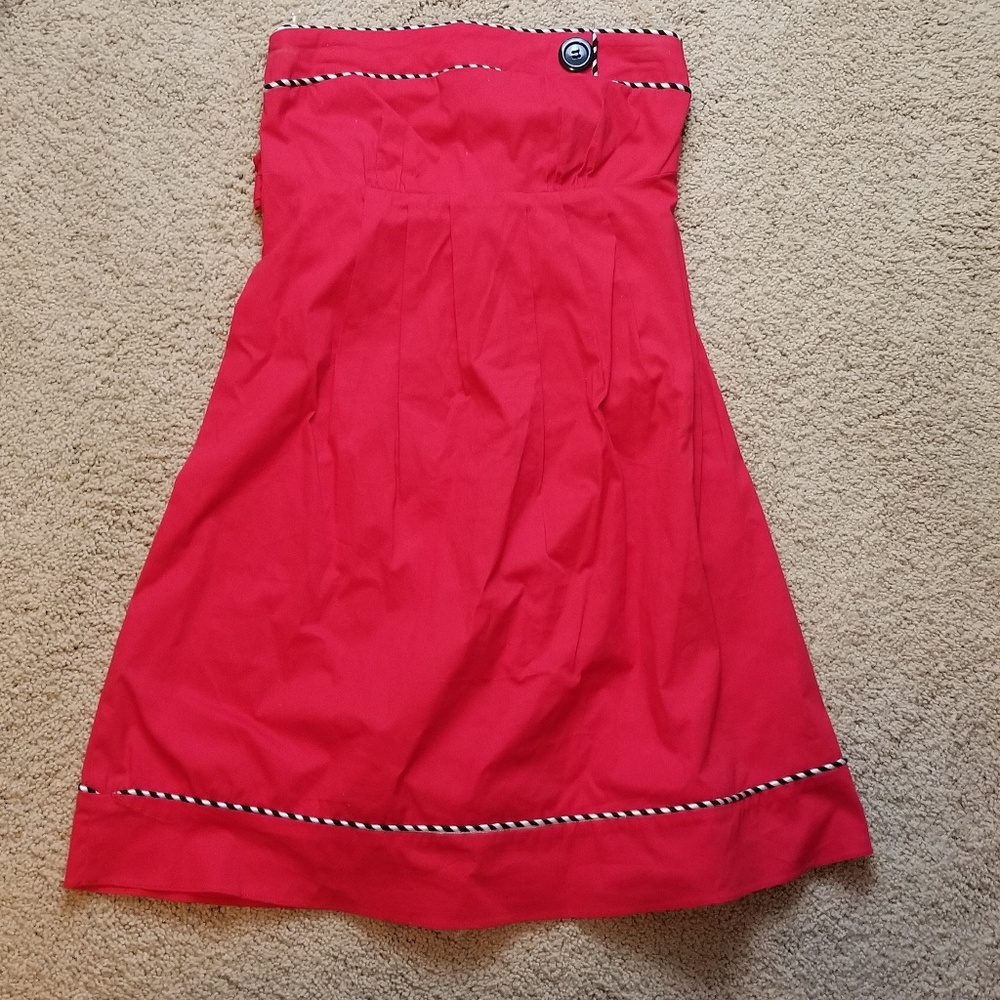 Rockabilly Strapless Mini Dress Sz. 3